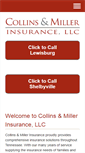 Mobile Screenshot of collins-miller.com